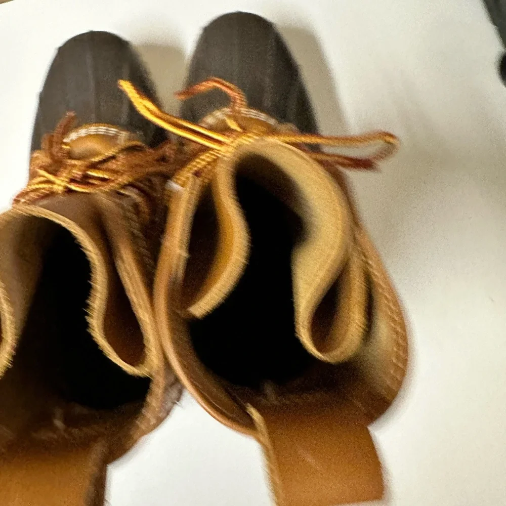 LL bean womens duck‎ boots size 8m